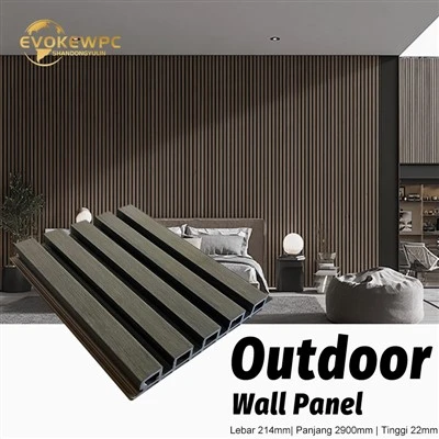 214*22 mm Painel de parede externa ASA de alta qualidade