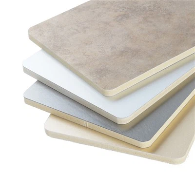 Placa de cristal de carbono de metal de madeira de madeira de bambu