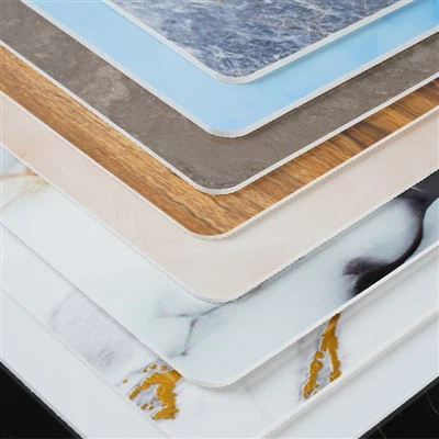 Painel de parede de superfície dourado da placa UV